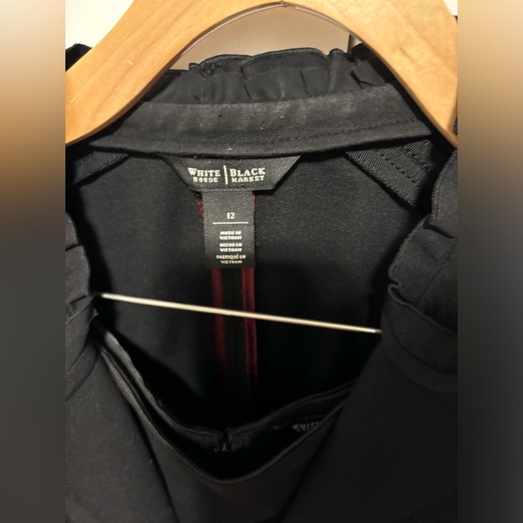 White House Black market Ponte blazer and pencil skirt GUC size 12 and 10 skirt - Picture 3 of 10